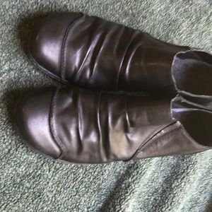 Rieker trouser shoes with small heel